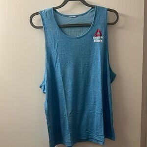 Reebok Men’s 2020 CrossFit Games Tank Top, Blue, Lg